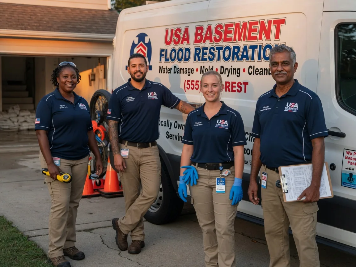 Basement Flood Cleanup company in Wittenberg, WI