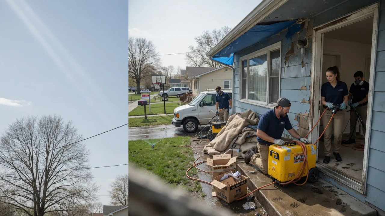Basement Flood Cleanup in Wittenberg, WI near me